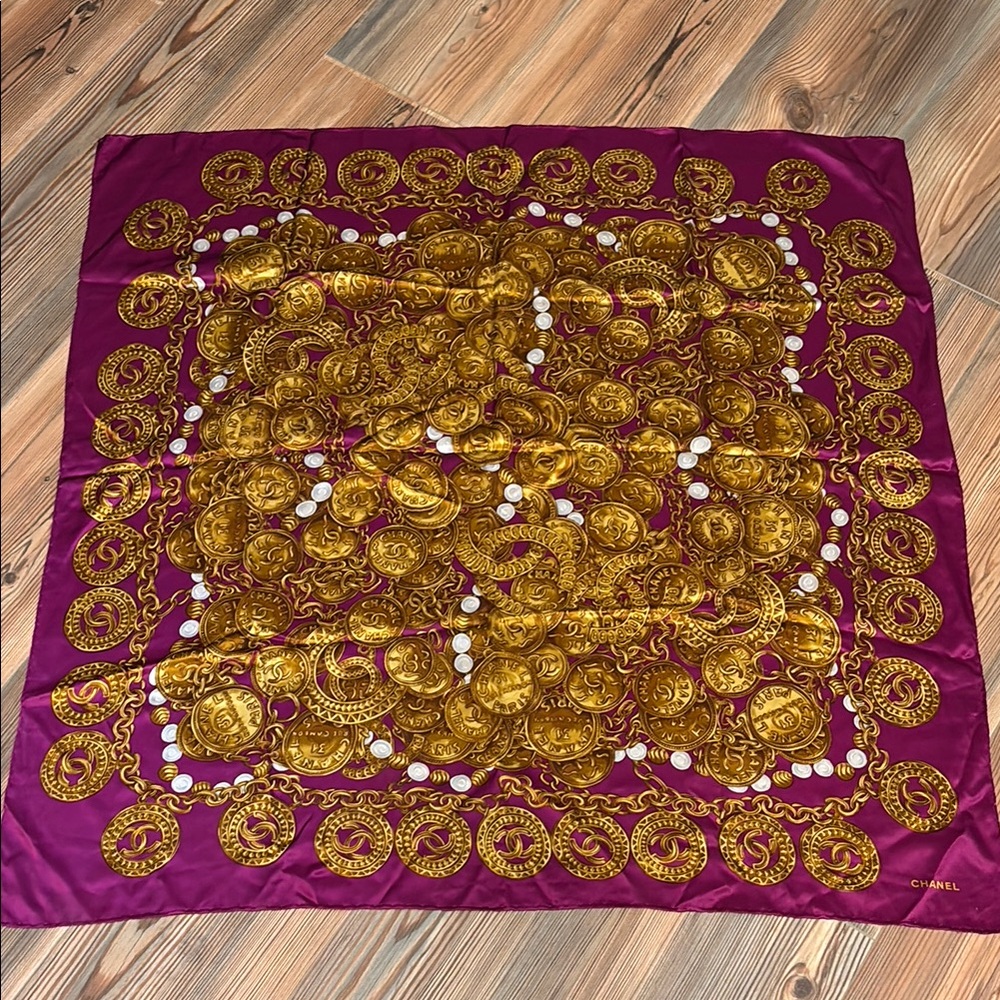 Chanel Silk Scarf